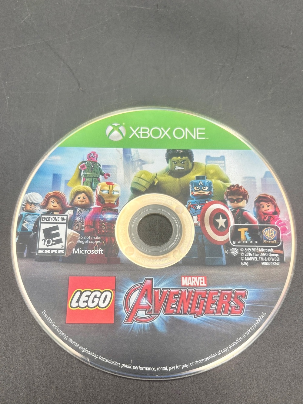 Lego Marvel Avengers (Microsoft Xbox One, 2016) Missing original box